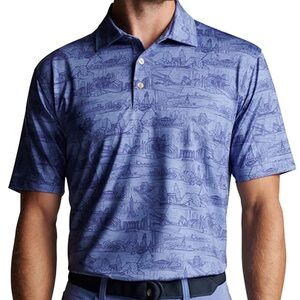 Peter Millar New York Blue Polo